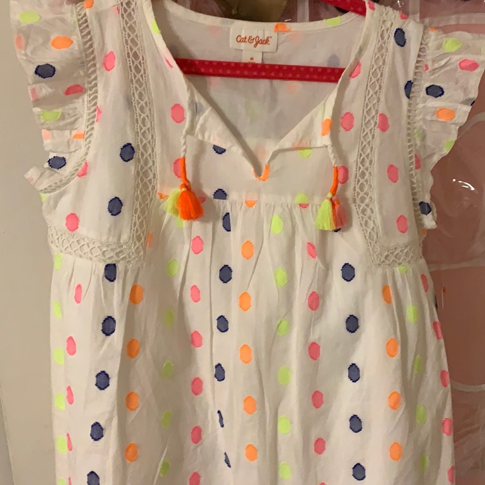 Cat & Jack girls top. Size M. NWT